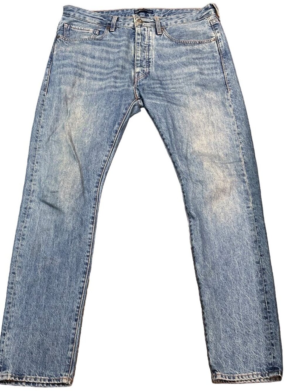 Levi's Made and Crafter Studio Taper Italian Fabric Light Denim Size Mens 34x32